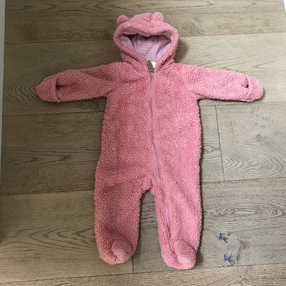 Carter’s 9 months fuzzy pink fleece
